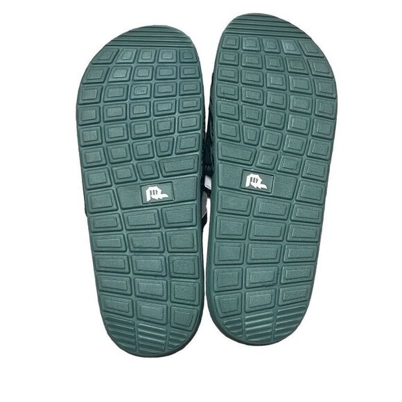 Primitive Mens 7M Naruto Serpent Snake Skateboarding Slides Sandals Green NWT - Picture 2 of 5